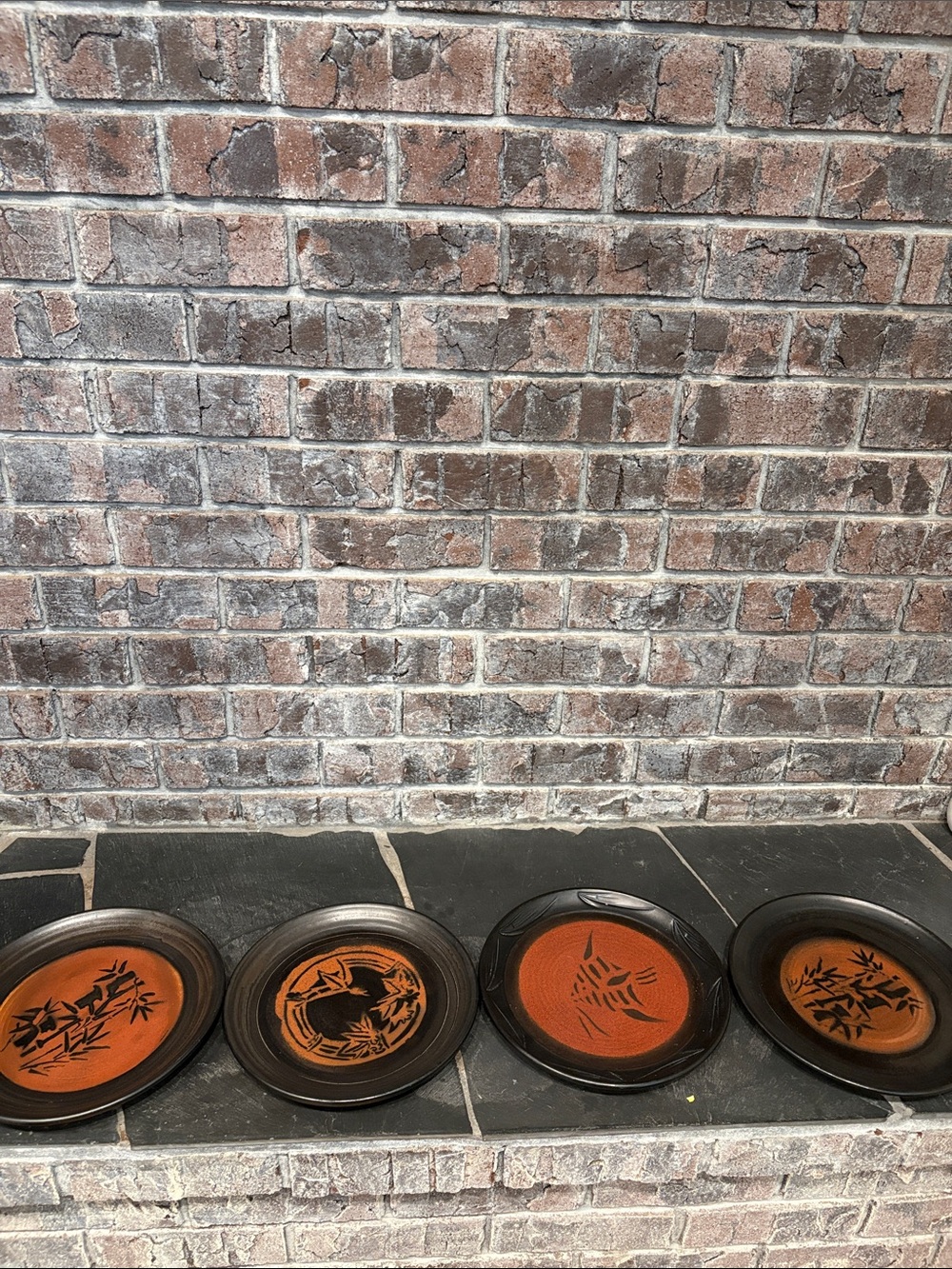 Original Artist Rhea Shea ceramic plates